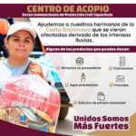 PC Tapachula activa Centro de Acopio y emite alerta preventiva ante posibles lluvias