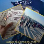 Largas filas por boletos del concierto de Julión Álvarez en Tuxtla