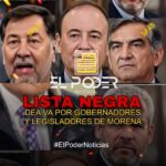 DEA VA POR GOBERNADORES Y LEGISLADORES DE MORENA