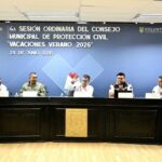 Yamil Melgar encabeza 4ª Sesión del Consejo Municipal de PC por Vacaciones de Verano 2026