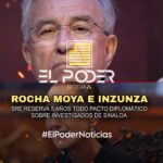 SRE RESERVA POR CINCO AÑOS INFORMACIÓN SOBRE COMUNICACIONES CON EE. UU. RELACIONADAS CON RUBÉN ROCHA MOYA Y ENRIQUE INZUNZA