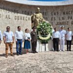 Ayuntamiento de Tapachula honra la memoria de Benito Juárez García en su CLIV Aniversario Luctuoso