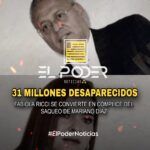 EXIGEN A FABIOLA RICCI DENUNCIAR EL SAQUEO DE 31 MILLONES DE MARIANO DÍAZ