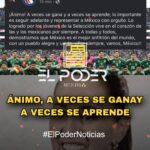 ÁNIMO, A VECES SE GANAY A VECES SE APRENDE