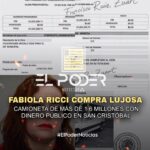 FABIOLA RICCI COMPRA LUJOSA CAMIONETA DE MÁS DE 1.6 MILLONES CON DINERO PÚBLICO EN SAN CRISTÓBAL