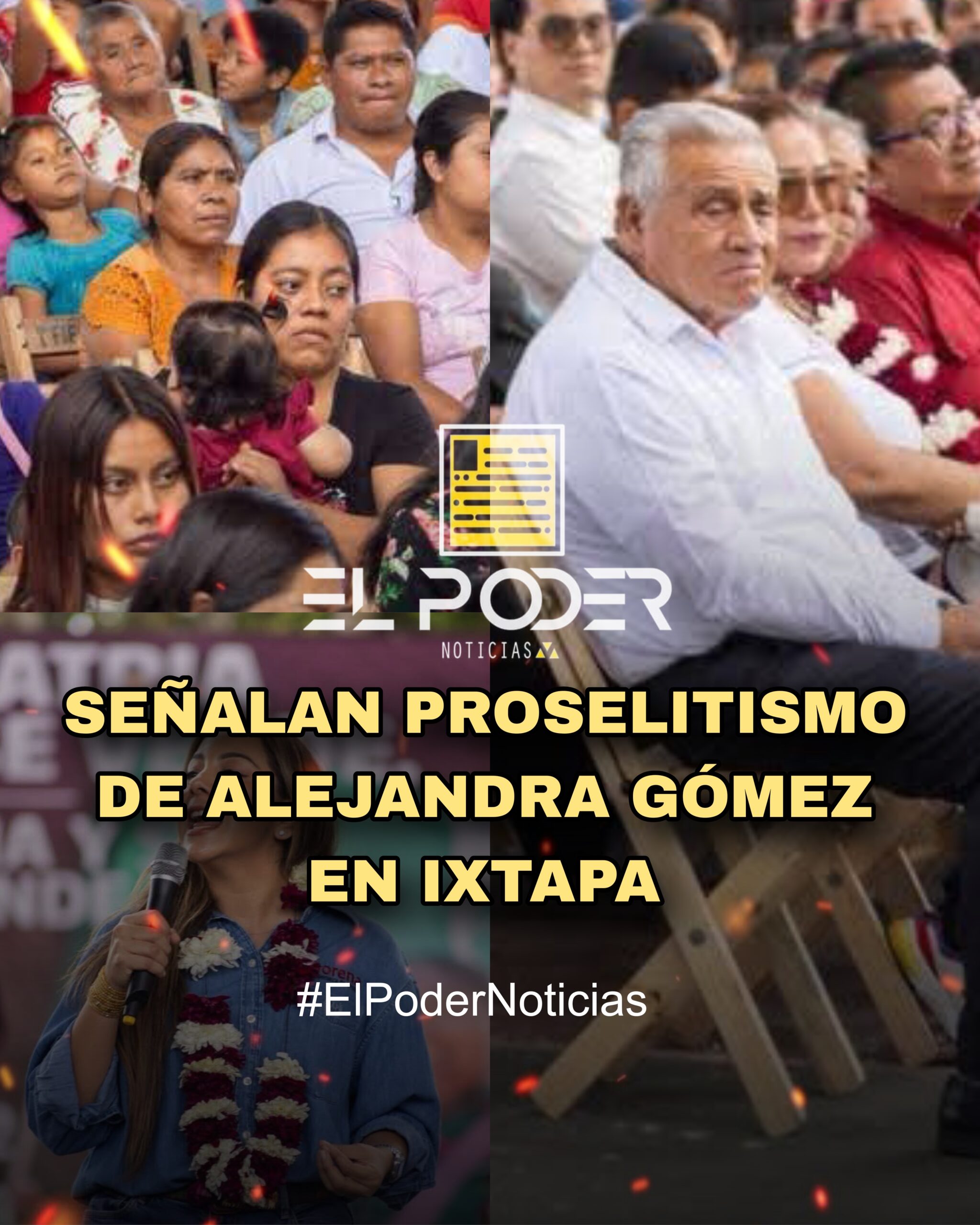 SEÑALAN PROSELITISMO DE ALEJANDRA GÓMEZ EN IXTAPA USA RECURSOS PÚBLICOS EN CAMPAÑA ANTICIPADA