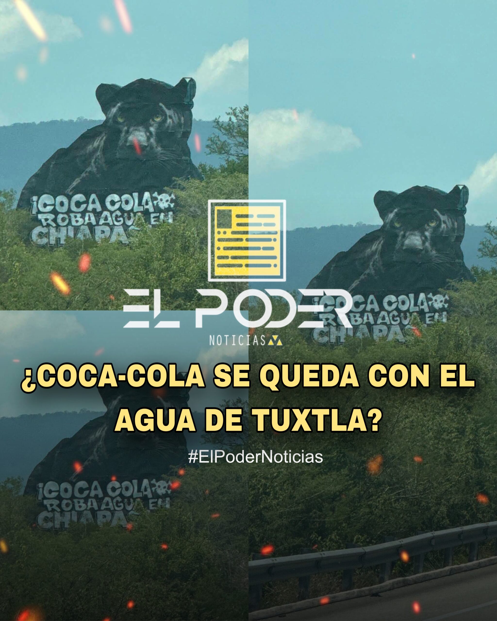 COCA-COLA SE QUEDA CON EL AGUA DE TUXTLA