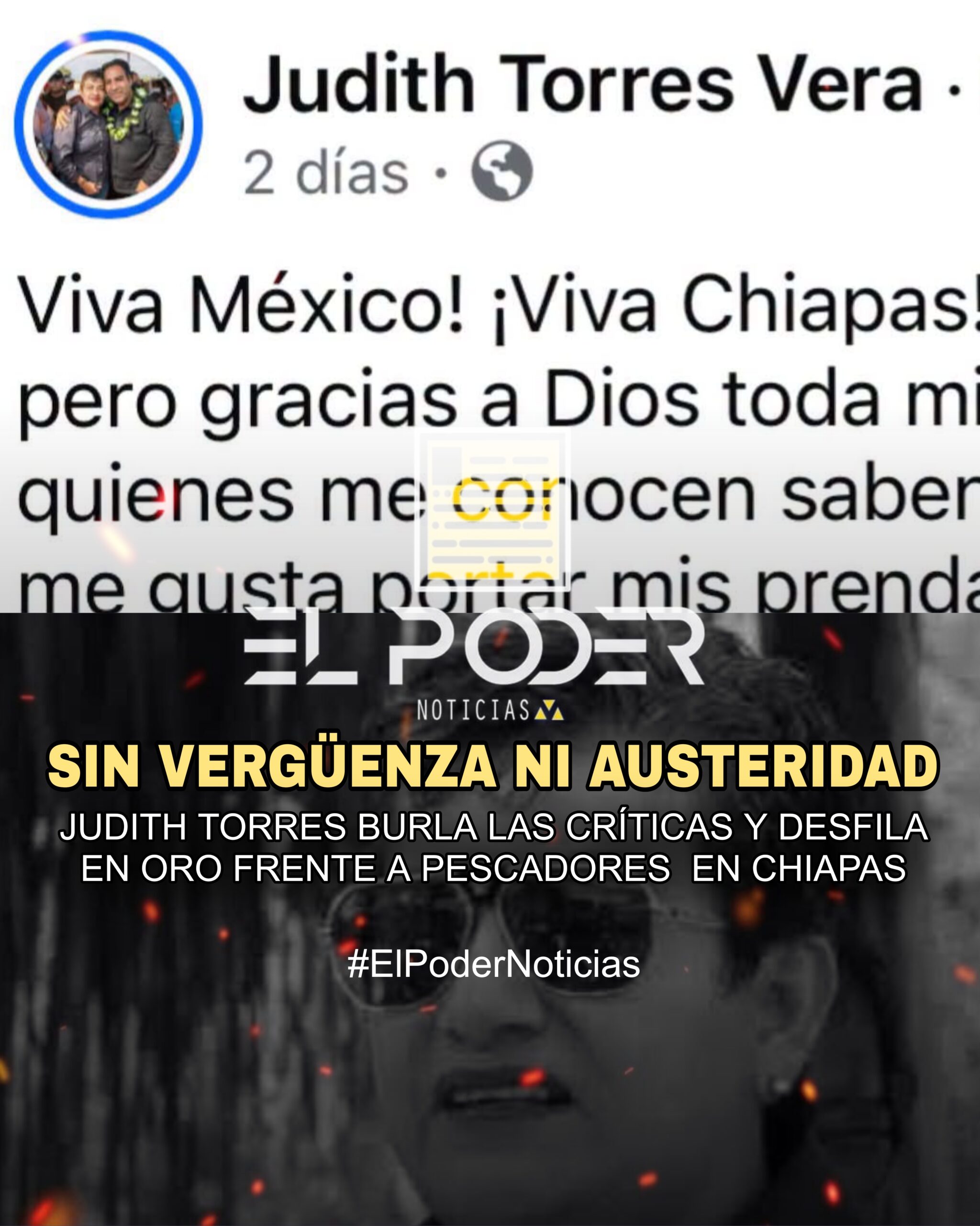 SIN VERGÜENZA NI AUSTERIDAD