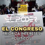 EL CONGRESO PRIORIZA INTERESES POLÍTICOS